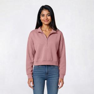 Juniors Love Tree Soft Air Quarter Zip Pullover alternate view